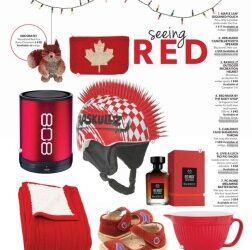 Seeing Red: Livie & Luca in ParentsCanada Magazine