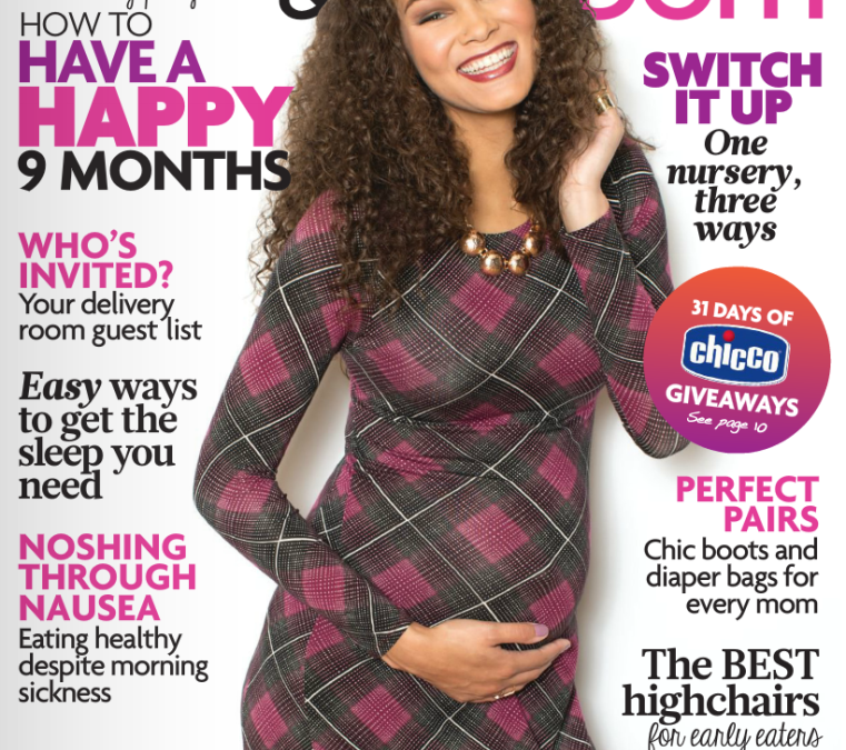 Up In the Clouds: Nuvola Baby in October Issue of Pregnancy & Newborn Magazine