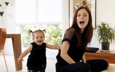 Coco Rocha Cuteness: Daughter Ioni in Infantium Victoria Again!