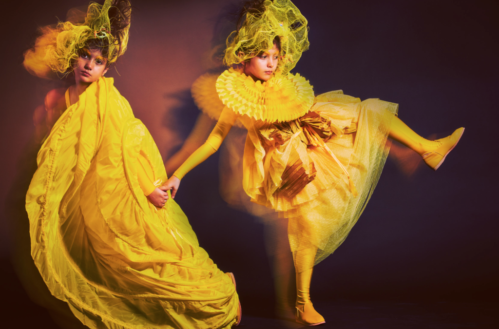 Bright as Yellow: Lili Collection in L’enfanteribble Magazine