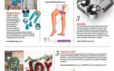 Holiday Gift Guide Press: Blade & Rose in The Beauty Battalion Magazine