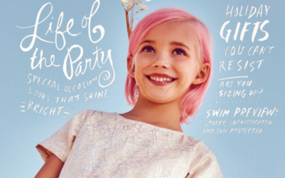 July Buzz: Sapling Child in Earnshaw’s Magazine for Kristin Cavallari Capsule Collection Launch