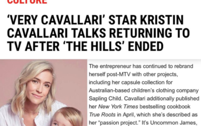 In Newsweek: Sapling Child + Kristin Cavallari Capsule Collection