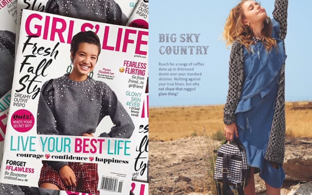 Fresh Fall Style: Minnow + Mars in Girls’ Life Magazine