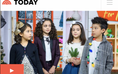 The Today Show with Hoda & Jenna: Holiday Kids Fashion Segment Features Roco Clothing & Milledeux