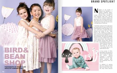 Good Press & Good Girls: Poster Child Magazine features Bird & Bean, Roco Clothing & NBC Good Girls Everleigh McDonell