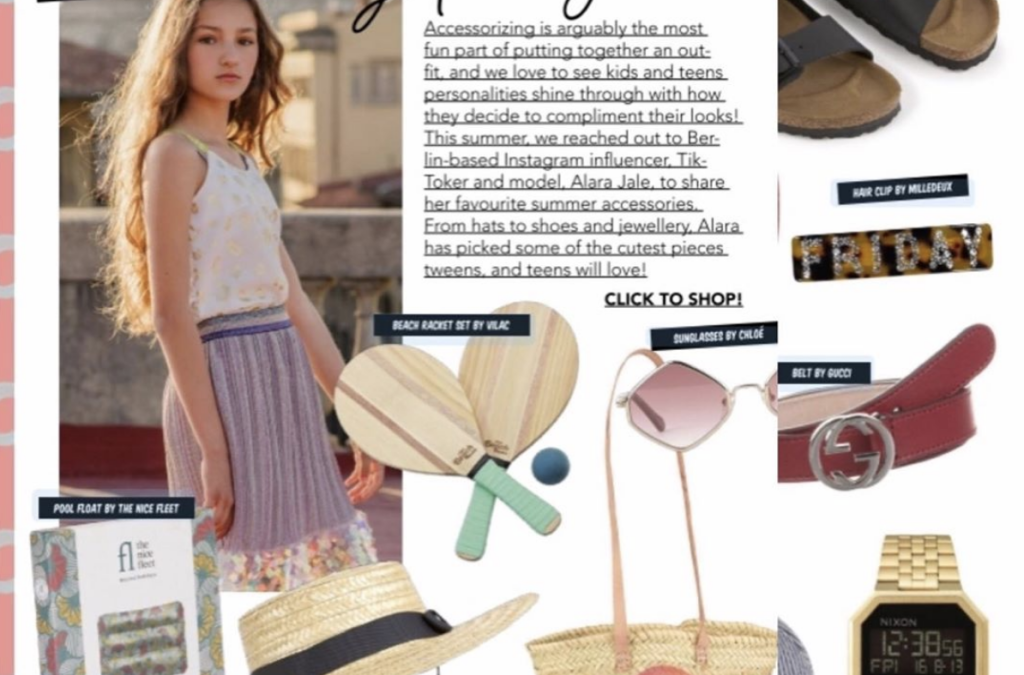 In The Swing of Summer: Milledeux in Poster Child Magazine