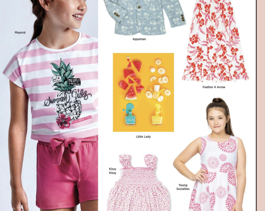 On Trend: Client Press in Earnshaw’s Magazine – Find at Playtime New York & Kids Hub