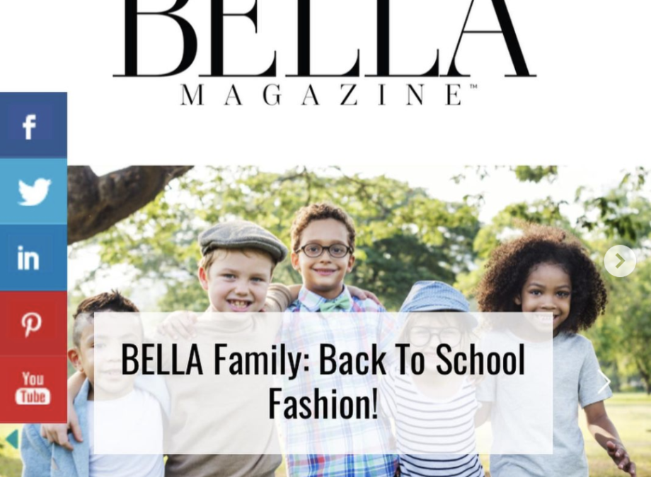 Back To The Classroom: YS Clothier in BELLA Magazine