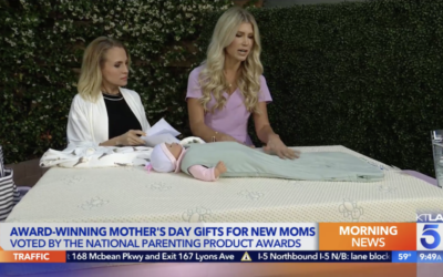 The Gift of Sleep: SleepOvation Baby Mattress on KTLA Morning News Mother’s Day Segment
