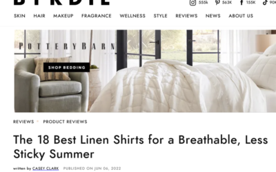Best Linen Shirts for Summer: Style Expert Leena Alsulaiman in Byrdie