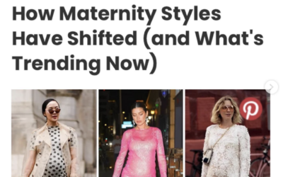 Maternity Style Trends: New Press in The Bump