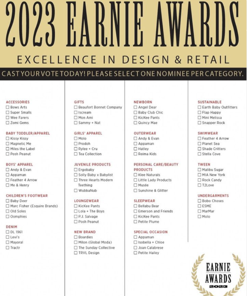 earnshaw's magazine earnie awards 