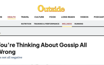 Rethinking Gossip: New Press in Outside