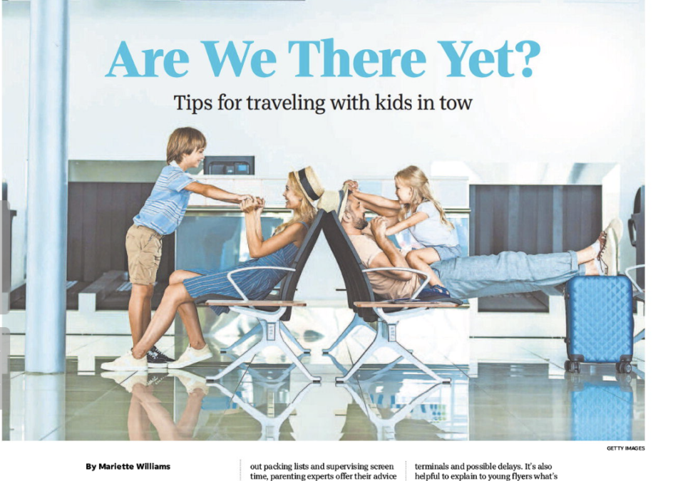 Tips For Traveling With Kids: Parenting Pathfinders in USA Today