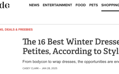 The Best Winter Dresses for Petites: New Press in Parade Magazine