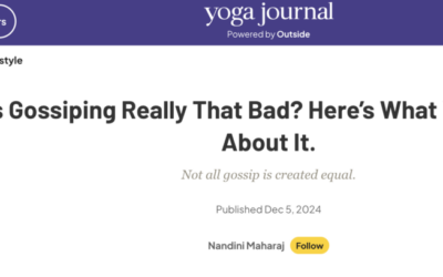 Spilling the Tea: New Expert Press in Yoga Journal